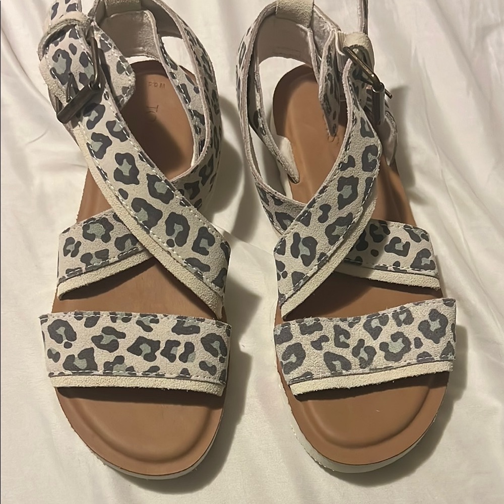 Leopard Print Women's Sandals